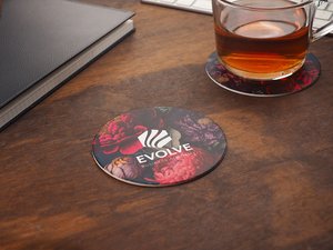 Подставка из бумаги с печатью 2239117